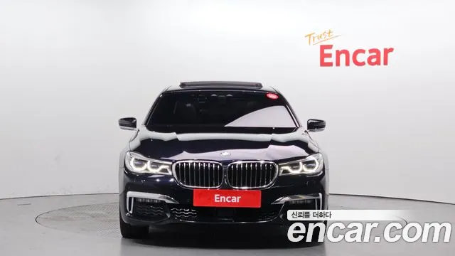 BMW 7 Series (G11) 2018 Черный из Кореи, фото 4