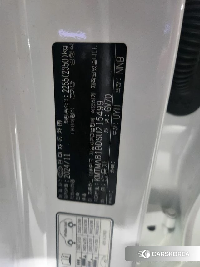 Genesis GV70 2024 Белый из Кореи, фото 4