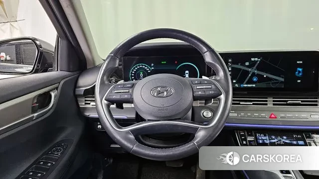 Hyundai The New Grandeur IG Hybrid 2021 Серый из Кореи, фото 4