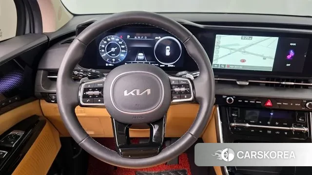 Kia Carnival 4th generation 2023 Небесно-голубой из Кореи, фото 4