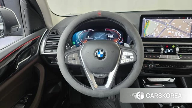 BMW X3 (G01) 2022 Черный из Кореи, фото 4