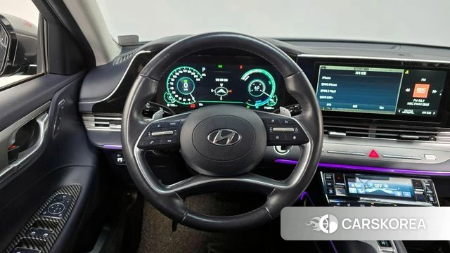 Hyundai The New Grandeur IG Hybrid 2020 Серый из Кореи, фото 4