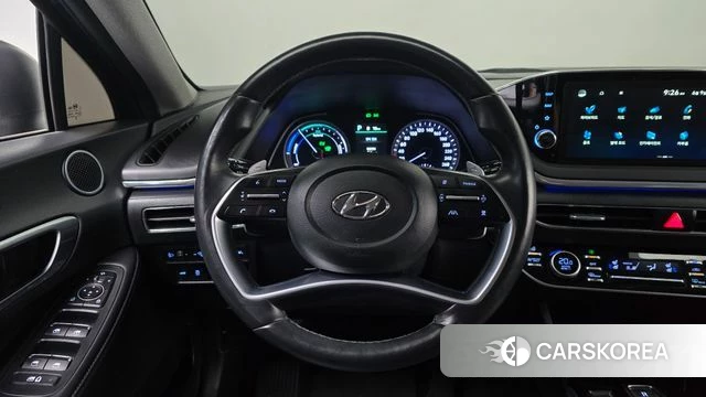 Hyundai Sonata Hybrid (DN8) 2023 Черный из Кореи, фото 4