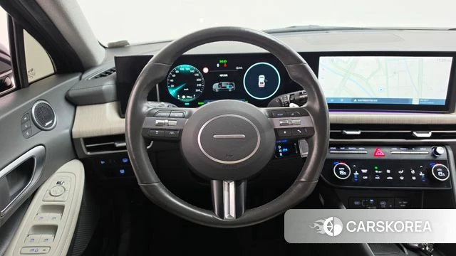 Hyundai Sonata D Edge Hybrid (DN8) 2023 Черный из Кореи, фото 4