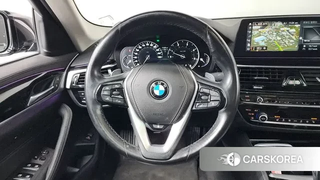 BMW 5 Series (G30) 2018 Черный из Кореи, фото 4