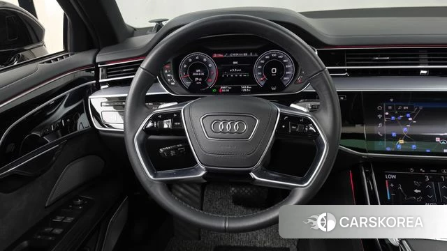 Audi A8 (D5) 2021 Черный из Кореи, фото 4