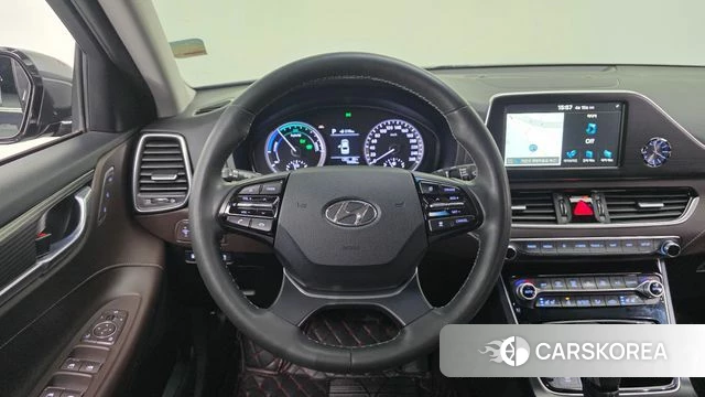 Hyundai Grandeur IG Hybrid 2018 Серый из Кореи, фото 4