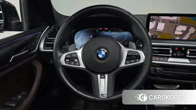 BMW X3 (G01) 2022 Черный из Кореи, фото 4