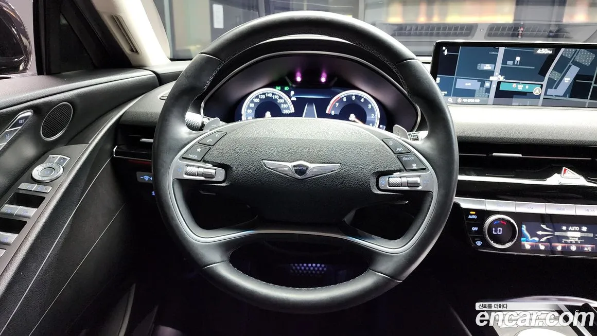 Genesis G80 (RG3) 2021 Черный из Кореи, фото 4