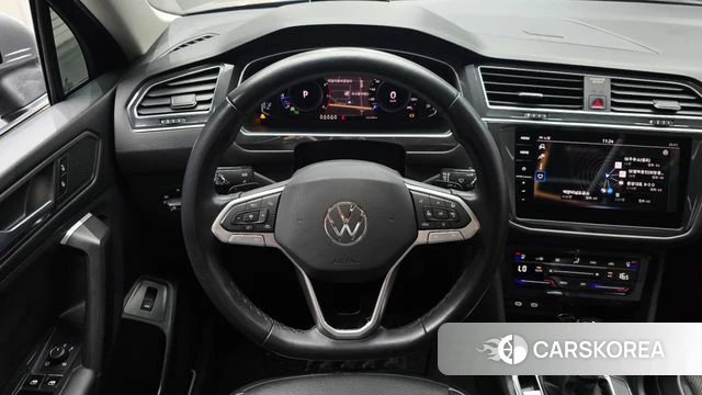 Volkswagen Tiguan Allspace 2022 Синий из Кореи, фото 4