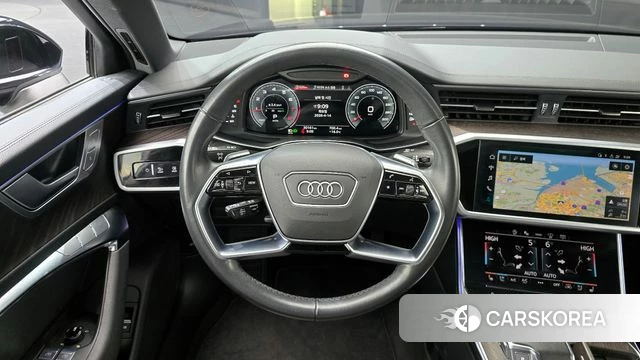 Audi A6 (C8) 2022 Черный из Кореи, фото 4