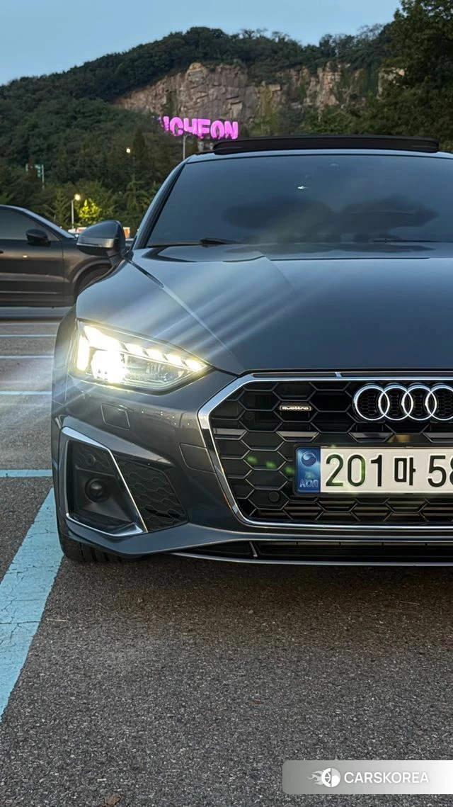 Audi A5 (F5) 2022 Серый из Кореи, фото 4
