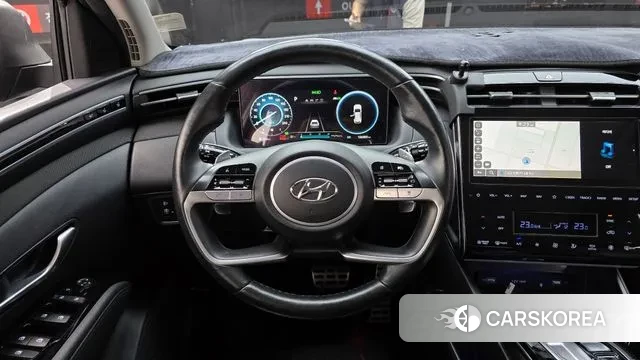 Hyundai Tucson Hybrid (NX4) 2020 Серый из Кореи, фото 4