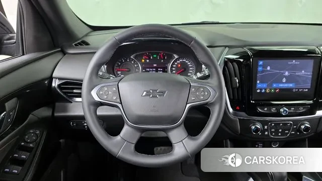 Chevrolet (GM Daewoo) Traverse 2023 Черный из Кореи, фото 4