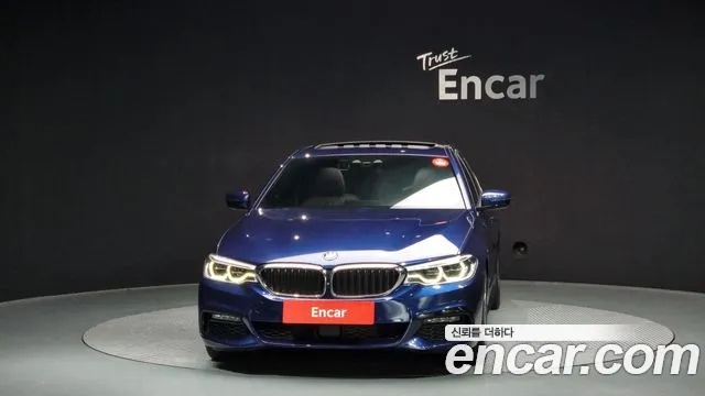 BMW 5 Series (G30) 2020 Синий из Кореи, фото 4