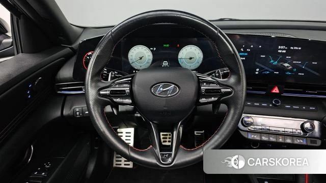 Hyundai Avante (CN7) 2021 Черный из Кореи, фото 4