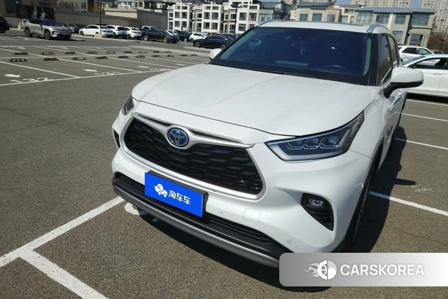 Toyota Highlander 2023 Белый из Китая, фото 4