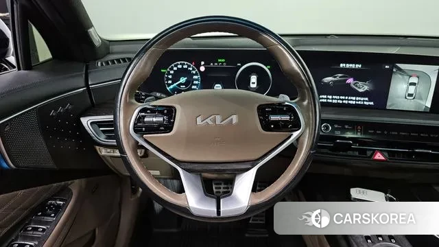 Kia K8 Hybrid 2022 Синий из Кореи, фото 4