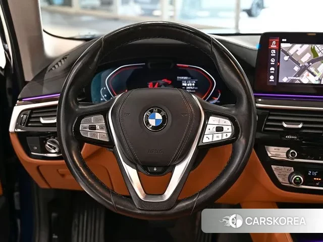 BMW 5 Series (G30) 2020 Синий из Кореи, фото 4