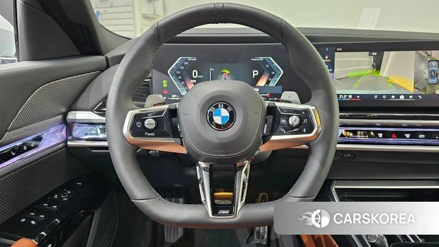 BMW 7 Series (G70) 2024 Серебристо-серый из Кореи, фото 4