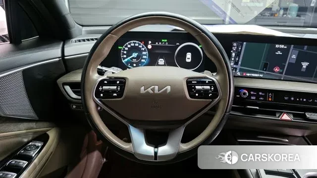 Kia K8 Hybrid 2023 Белый из Кореи, фото 4
