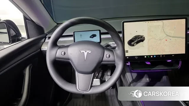 Tesla Model Y 2024 Черный из Кореи, фото 4