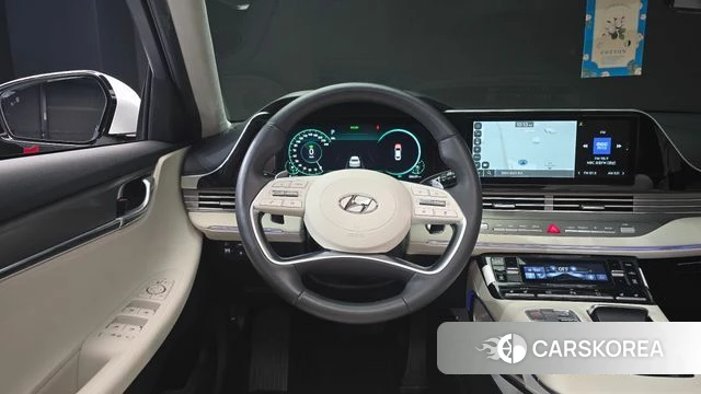 Hyundai The New Grandeur IG Hybrid 2022 Белый из Кореи, фото 4