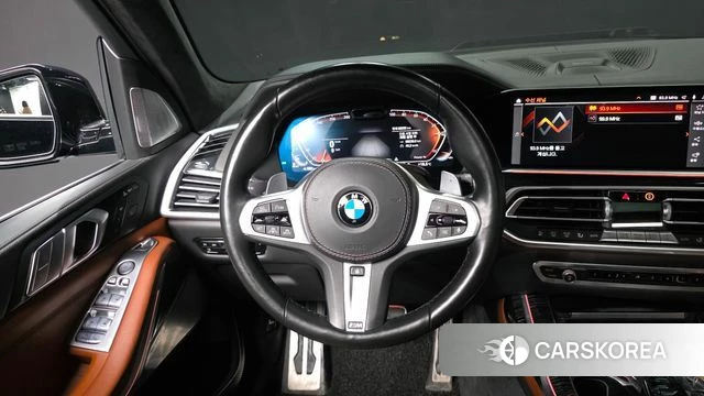 BMW X7 (G07) 2021 Черный из Кореи, фото 4