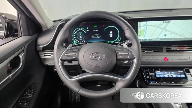 Hyundai The New Grandeur IG Hybrid 2021 Черный из Кореи, фото 4