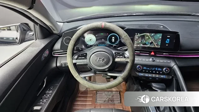 Hyundai Avante (CN7) 2021 Черный из Кореи, фото 4