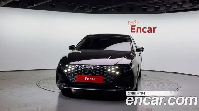 Hyundai The New Grandeur IG 2021 Черный из Кореи, фото 4