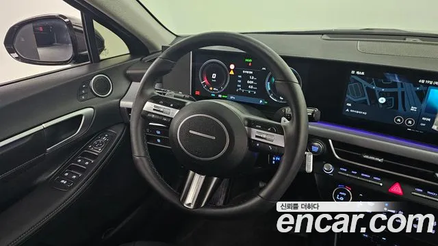 Hyundai Sonata D Edge Hybrid (DN8) 2023 Черный из Кореи, фото 4