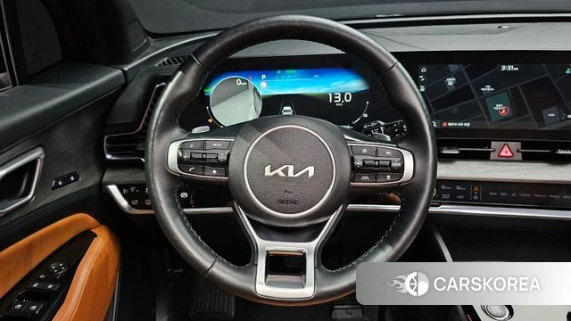 Kia Sportage 5th Generation Hybrid 2022 Черный из Кореи, фото 4