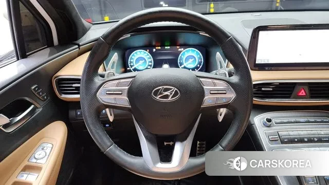 Hyundai The New Santa Fe 2021 Белый из Кореи, фото 4