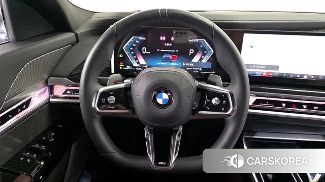 BMW 7 Series (G70) 2025 Черный из Кореи, фото 4