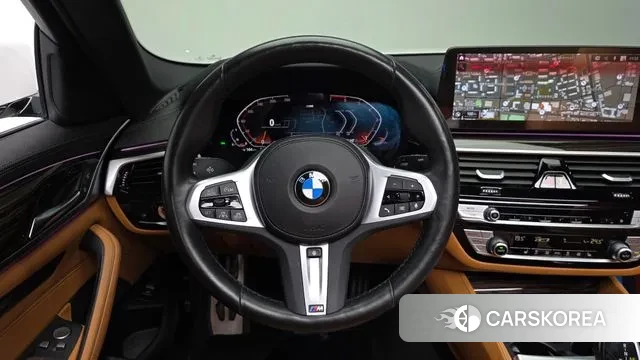 BMW 5 Series (G30) 2022 Белый из Кореи, фото 4
