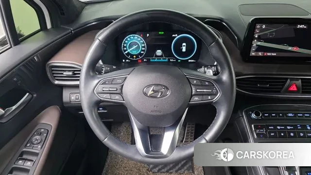 Hyundai The New Santa Fe 2021 Белый из Кореи, фото 4