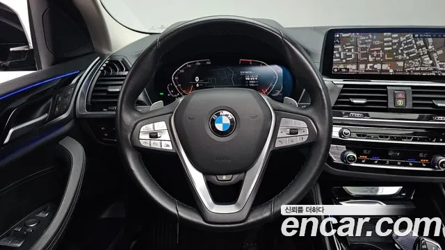 BMW X4 (G02) 2021 Черный из Кореи, фото 4