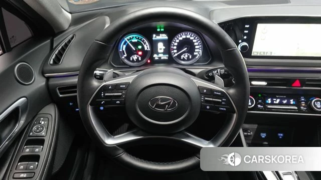 Hyundai Sonata Hybrid (DN8) 2022 Черный из Кореи, фото 4