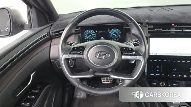 Hyundai Tucson Hybrid (NX4) 2021 Серый из Кореи, фото 4