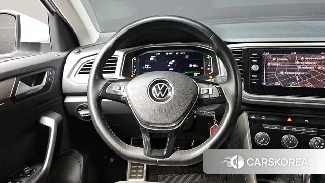 Volkswagen T-Roc 2021 Белый из Кореи, фото 4