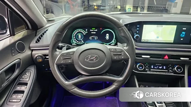 Hyundai Sonata Hybrid (DN8) 2019 Белый из Кореи, фото 4