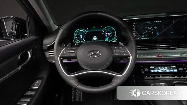 Hyundai The New Grandeur IG 2021 Черный из Кореи, фото 4