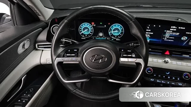 Hyundai Avante (CN7) 2021 Белый из Кореи, фото 4