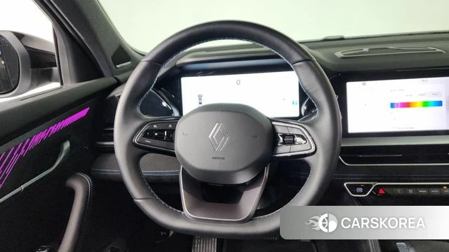 Renault Korea (Samsung) Grand Coleos 2024 Серебристо-серый из Кореи, фото 4