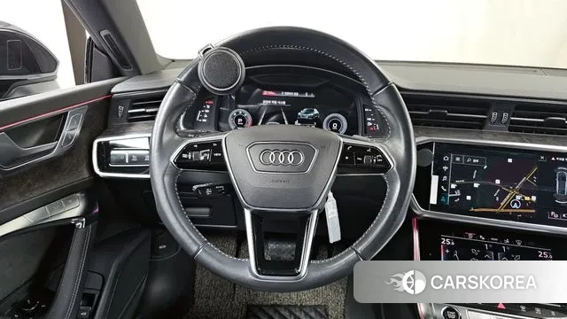 Audi A7 (4K) 2021 Черный из Кореи, фото 4