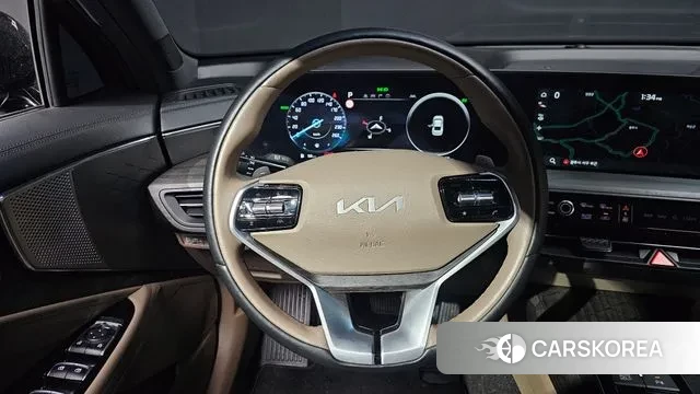 Kia K8 Hybrid 2021 Черный из Кореи, фото 4