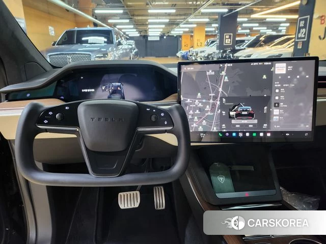 Tesla Model X 2023 Черный из Кореи, фото 4