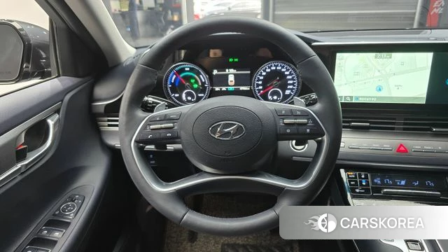 Hyundai The New Grandeur IG Hybrid 2021 Серый из Кореи, фото 4