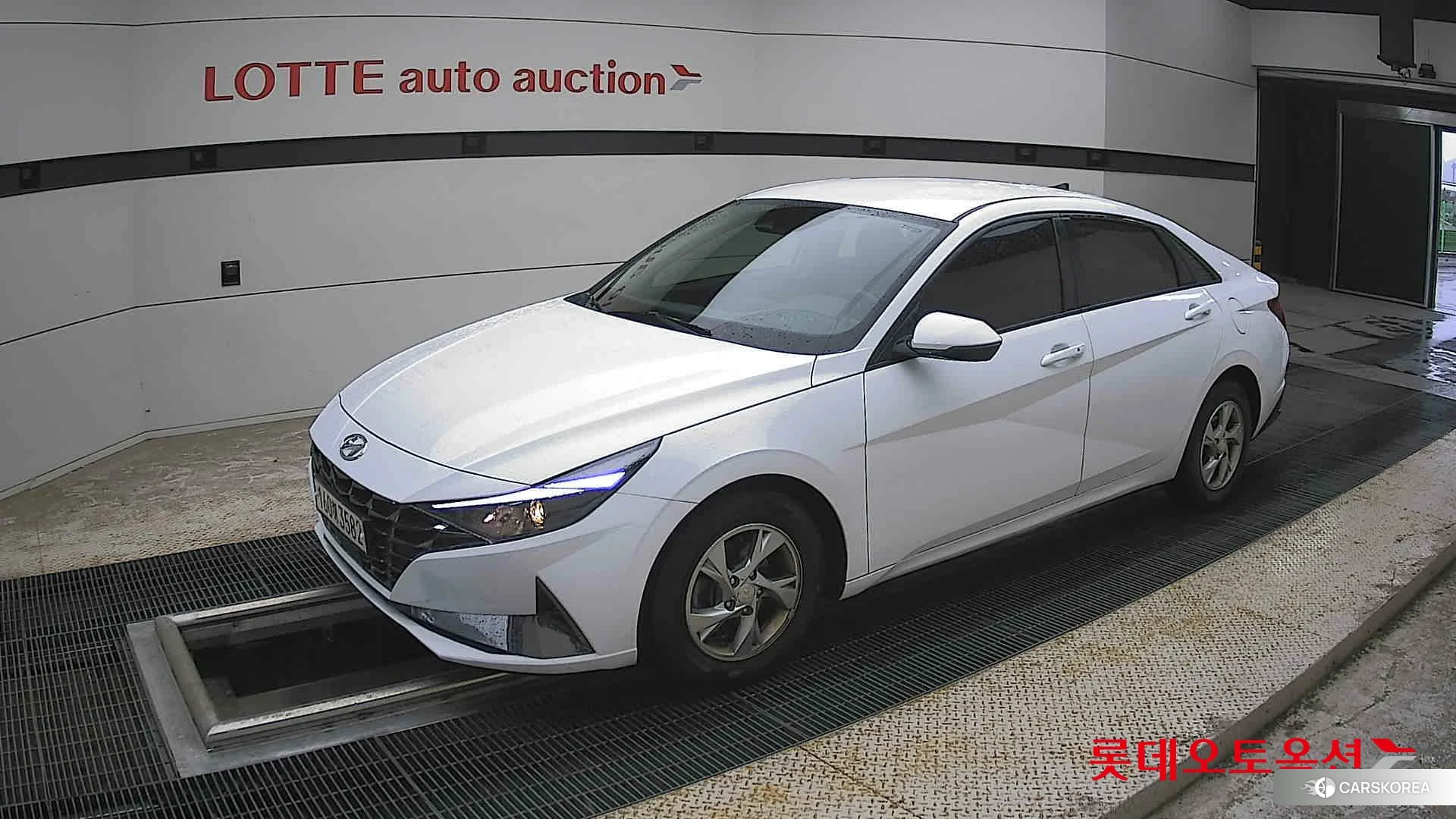 Hyundai Avante 2021 Polar White из Кореи, фото 4